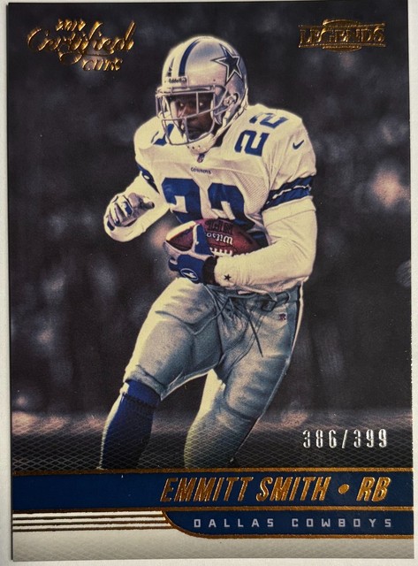 2017 Panini Certified Cuts - Legend Emmitt Smith #386 /399