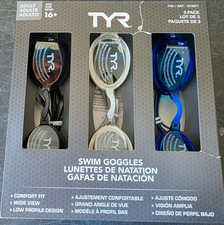 TYR Adult Swim Goggle 3-pack - 1941000 - LCWAGCA-074