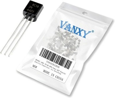 100PCS 2N4401 4401 TO 92 NPN Power BJT Bipolar Junction Transist Style: 2N4401