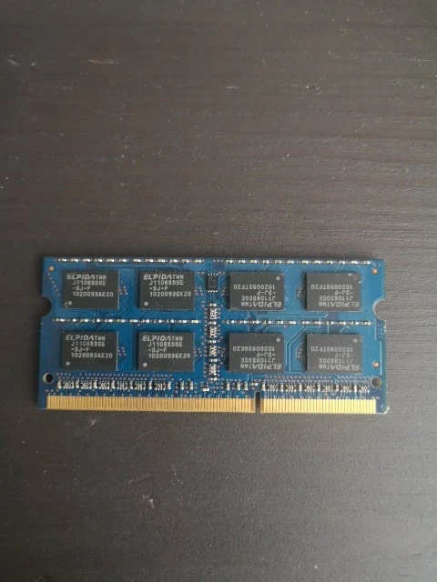 ELPIDA 2GB 2Rx8 PC3-8500S-7-10-F1 Memory RAM - Image 2 of 2