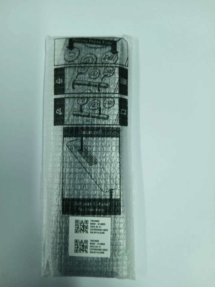 Original Samsung Smart TV Fernbedienung BN59-01480G Solar Power 2025 TM2360E (Brandneu)