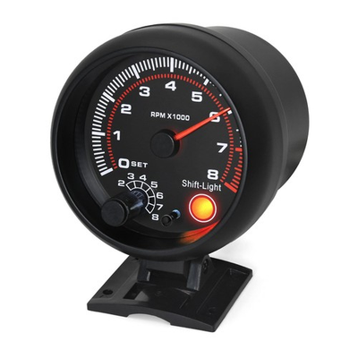 #ad #ad RPM Tachometer Gauge with Shift Light for Car 0 8000 RPM 3 3 4quot; 95mm Tach Met... $32.09