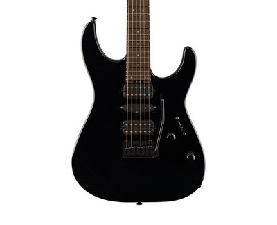 Used Charvel MJ DK24 HSH 2PT W Mahogany - Black w/Wenge FB