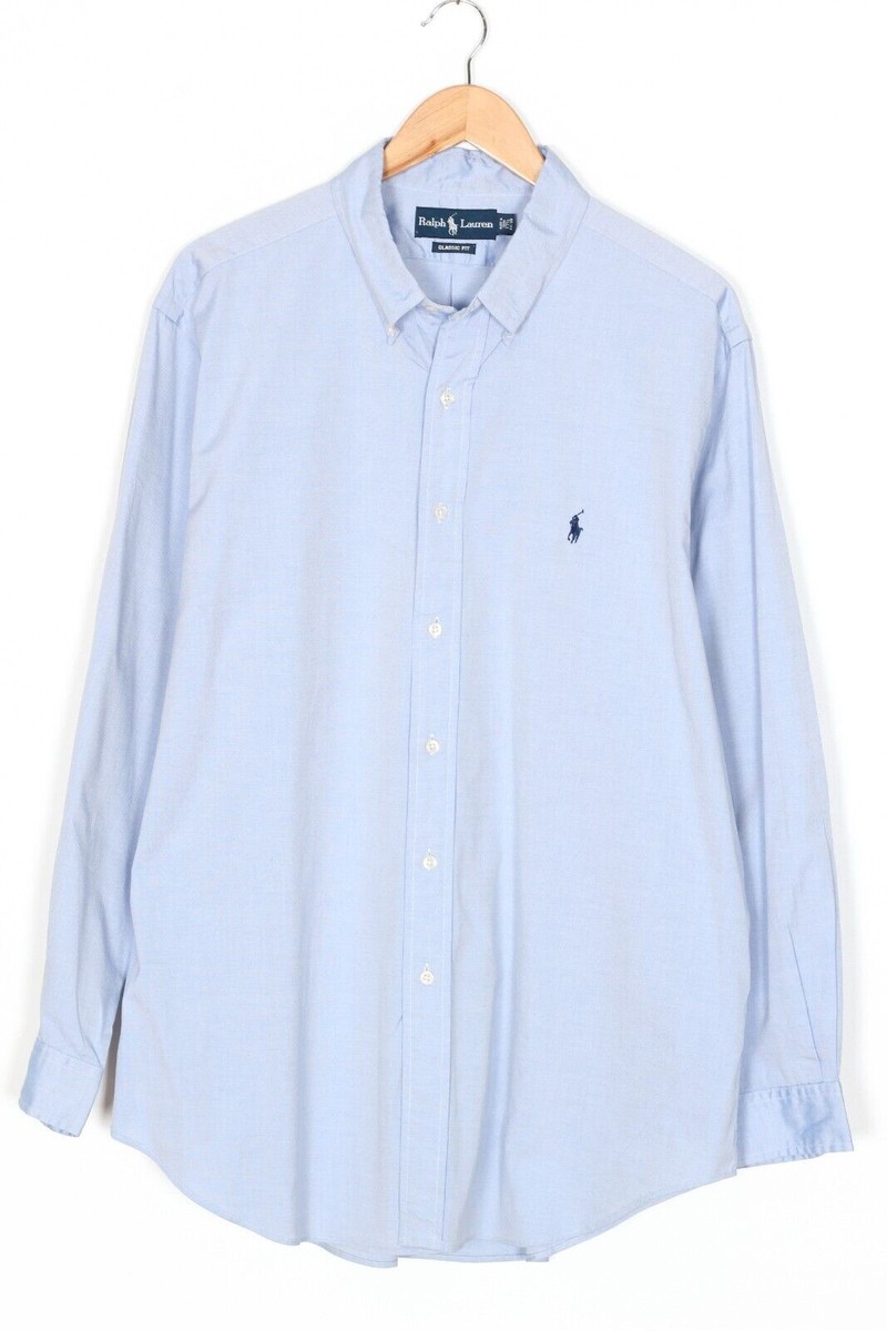 Chemise Oxford RALPH LAUREN homme taille 17 1/2 34/35 coupe