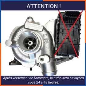 Turbolader für CITROEN, PEUGEOT 2.7 HDI V6 204PS - 208PS | 723340-5013S, 7233...