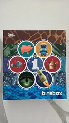 Bitsbox Coding Subscription Box #1 Set 1-6 Kids Learn to Code Cards & Guides
