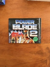 Power Blade 2 (Nintendo NES) Excellent Cond CIB Complete w/ Manual - Authentic