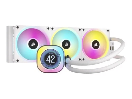 Corsair iCUE Link H150i LCD Flüssig CPU Kühler 3x QX120 RGB Lüfter 360mm AIO