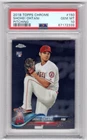 2018 TOPPS CHROME PITCHING #150 SHOHEI OHTANI ROOKIE PSA 10 LOS ANGELES ANGELS