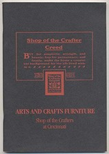 ARTS AND CRAFTS FURNITURE: SHOP OF THE CRAFTERS AT By Stephen Gray  Excellent 
