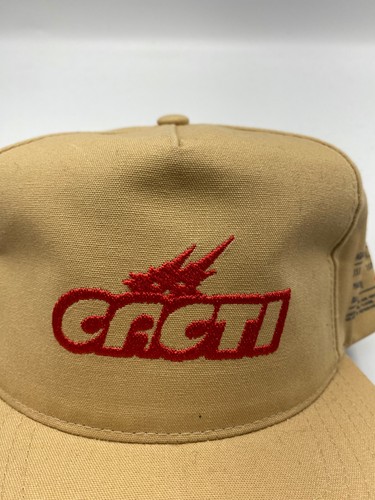 Travis Scott Cacti Logo Embroidered Beige Graphic Snapback Hat Cap One Size - Picture 9 of 9