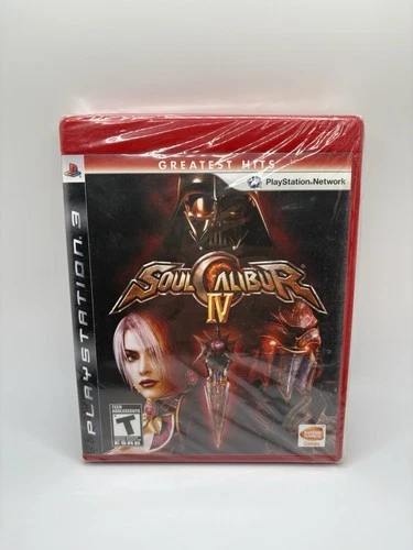 Brand New Sealed Soul Calibur IV 4 PS3 Game Sony Playstation 3 US NTSC CIB