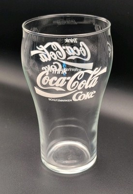 Vintage German Trink Coca-Cola Koffeinhaltige Limonade Glass 0.2L