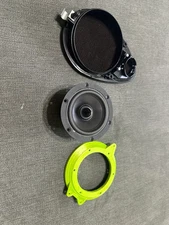 2pcs 4" Front Speaker Adapter Porsche Boxster 986 / 996 – Mounting Plate Set