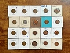Lot of 20 Mostly Lincoln Wheat Cents – All Different – 1917-D–1970-S – #7508