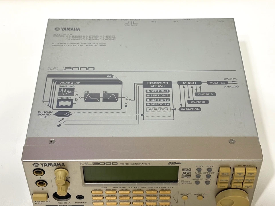 Yamaha MU2000EX Tone Generator Sound Module From Japan - Image 2 of 4