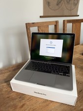Apple Macbook Pro 13” 2020 Intel i5 A2289 8GB RAM 256GB SSD Touch Bar - FAULTY