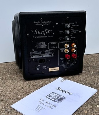 Sunfire Corporation True Subwoofer Junior for Parts - Powers On, Doesn t Work