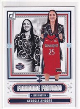 Georgia Amoore 2025 Panini Donruss WNBA Franchise Features #20 Mystics (RC)