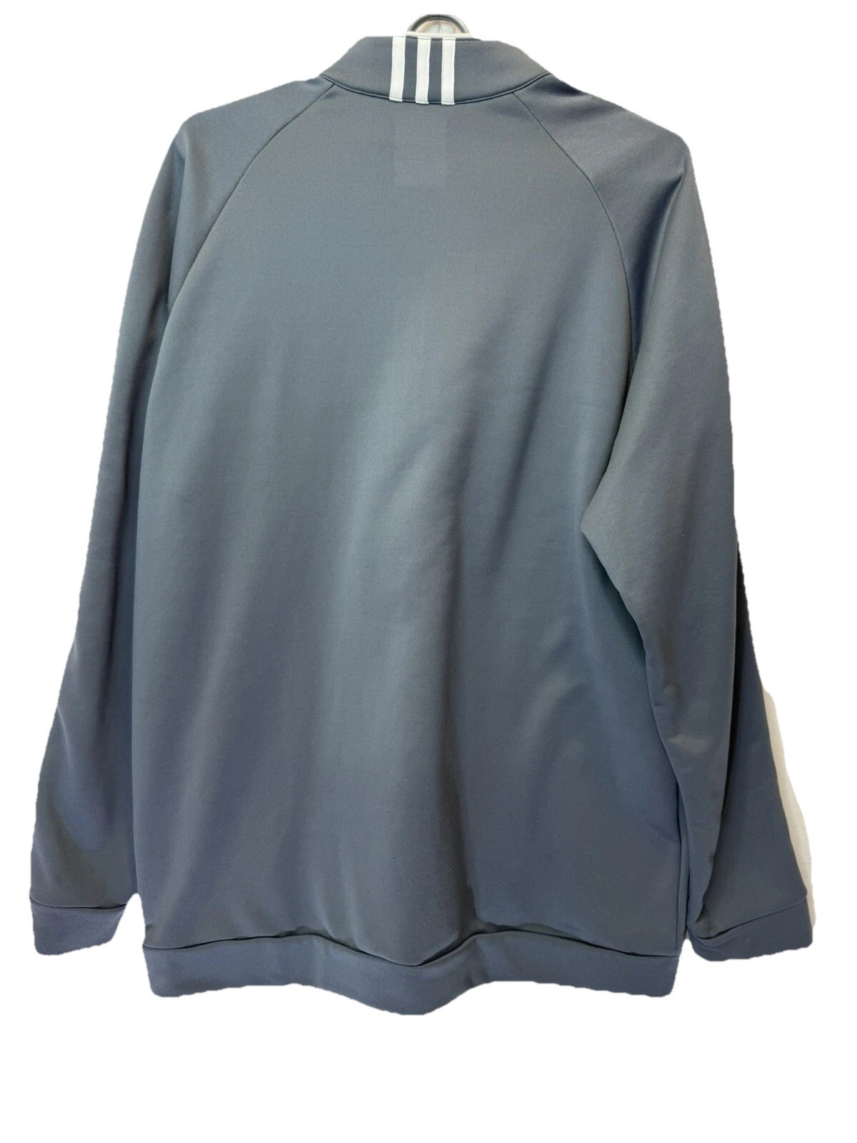 Adidas Jacket Men's Size L Gray Full Zip Climalite Linger Longer Invitational thumbnail 4