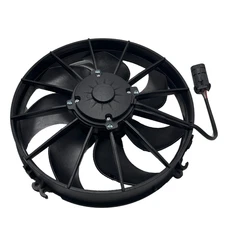 12" Puller Fan 12V Curved Blade 1870 CFM For SPAL VA01-AP90/VLL-66A 30103202