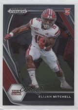 2021 Panini Prizm Draft Picks Elijah Mitchell #156 0ru6