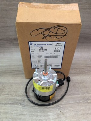 GE 5201 ARKTIC 59 ECM REFRIGERATION MOTOR, 208-230V, 1/15HP, 1550RPM