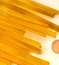 1lb Devardi Glass Rods Lampwork COE 104~Tr Yellow Gold