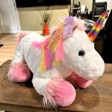 Toys R Us Unicorn Stuffed Plush Animal 18"