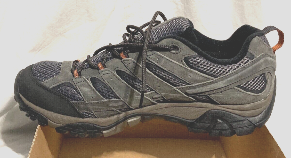 Scarpe da trekking Merrell Moab 2 WP SelectDry Vibram in pelle scamosciata J06029 Beluga da uomo 14 M