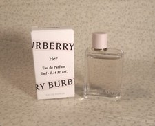 BURBERRY HER EAU DE PARFUM  0.16 fl oz MINI SPLASH NEW/BOXED