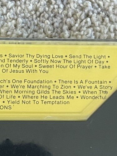 A Treasury of 100 Best Loved Hymns Cassette 1987 New Sealed - Picture 5 of 5