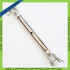 M6 Turnbuckle Wire Rope Tensioner Stainless Steel 316 Fork Jaw Cable Tension