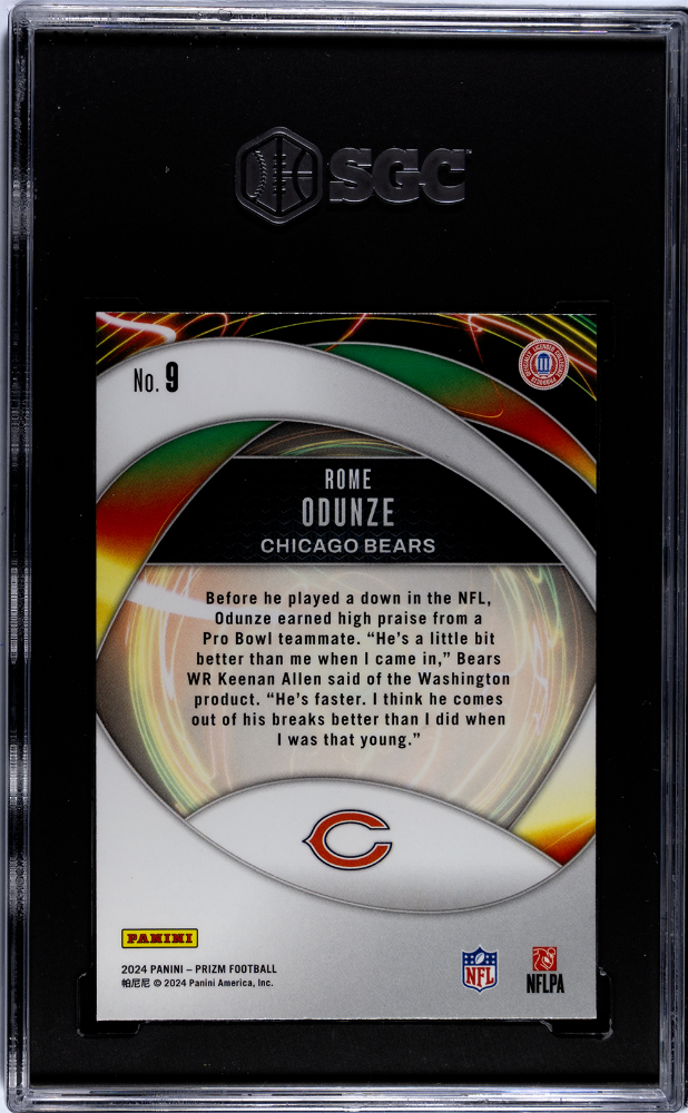 2024 Panini Prizm - Portals Rome Odunze #9 (RC) for sale online | eBay