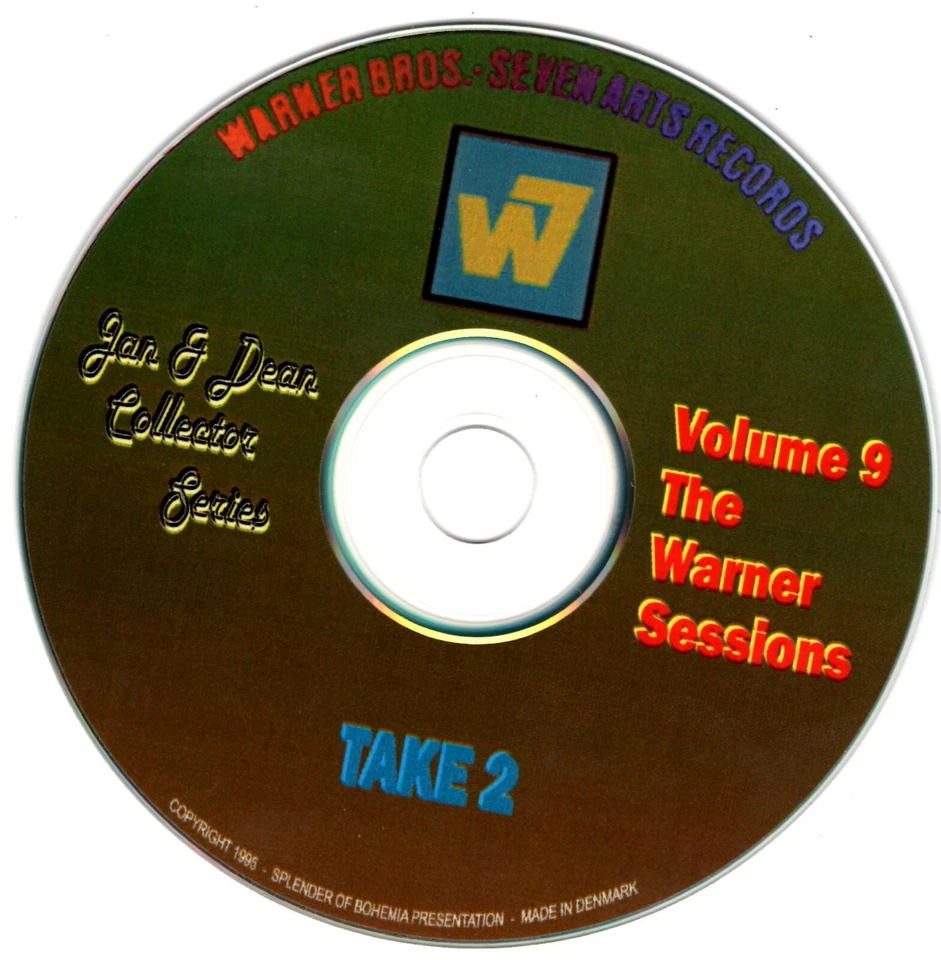 JAN and DEAN- COLLECTORS SERIES- WARNER SESSIONS- VOLUMES 8 and 9- REMASTERED! Foto 4 de 4