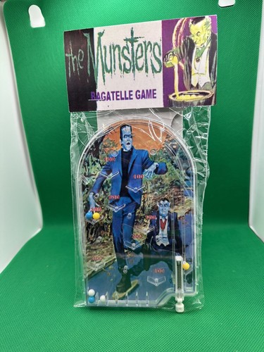 Universal Monsters Custom Retro Tribute The Munsters Herman Grandpa Pinball Game