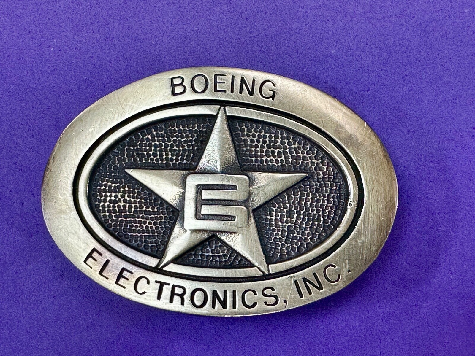 Vintage Boeing Electronics Inc Solid Brass Bts 19… - image 16