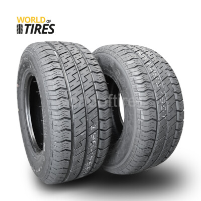 2x 195/55 R10C 98N M+S Reifen für Anhänger und Kleintransporter bis 140km/h