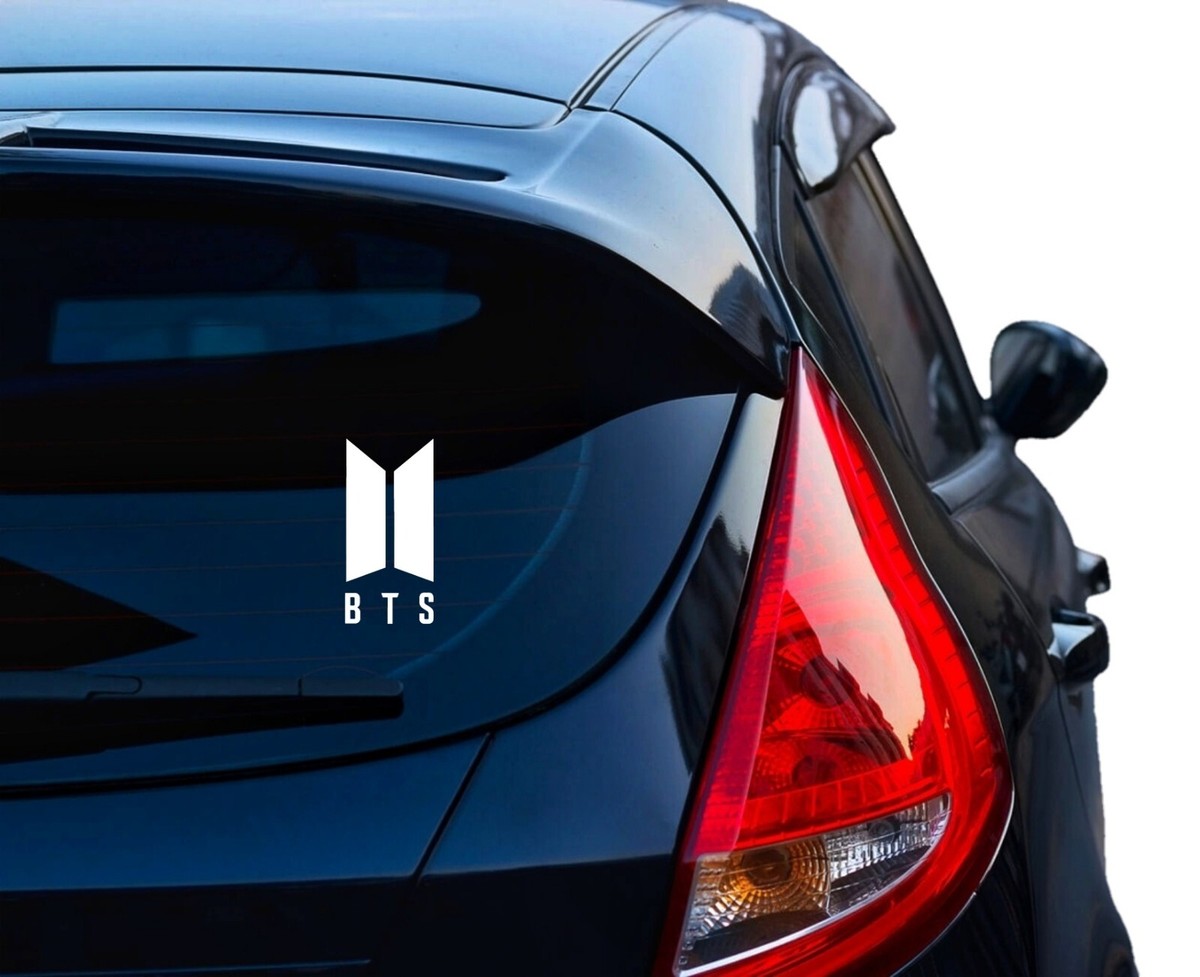 2 Pack - BTS Premium Vinyl Decal Sticker for Car Window, Yeti