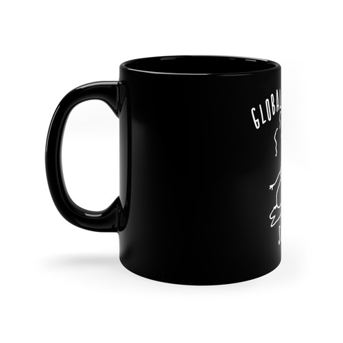 Global Warming Sucks 11oz Black Mug - Picture 3 of 7