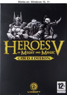 Heroes of Might and Magic V 5 Gold Edition PC Game Windows 10 11