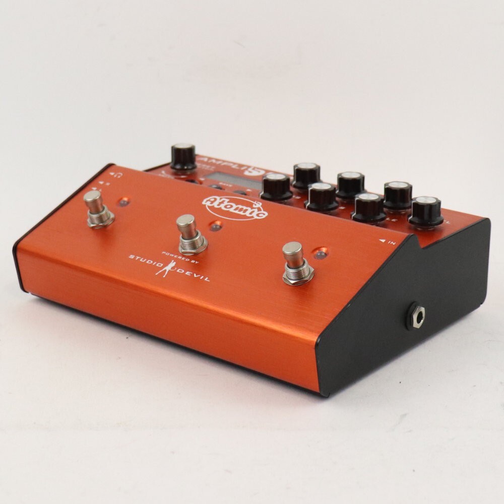 ギター Atomic Amplifire 3 by Studio Devil Atomic Amplifire 3 Amp Modeler Effect Guitar Pedal Studio