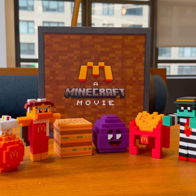 NEW McDonald's Minecraft Toys 2025 Adult Happy Meal Complete Set