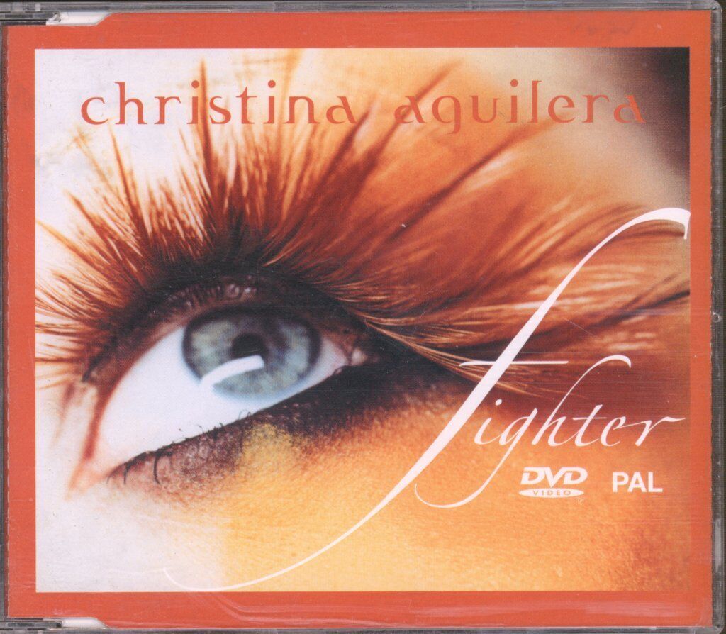 Christina Aguilera Fighter DVD Europe BMG UK & Ireland 2003 all region DVD. Has