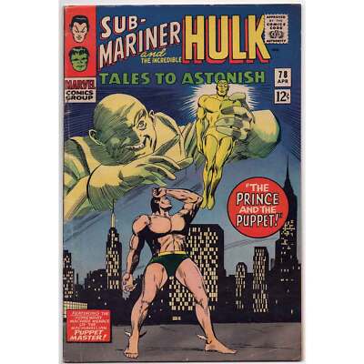 Tales To Astonish #78 Marvel Comics Silver Age Very Good/Fine 5.0