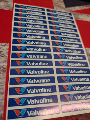Scalextric Slotcar Aufkleber Stickerbogen - Model Racing 1/32 1/24 - 32x Sticker