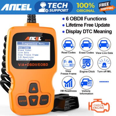 Ancel AD310 Car OBD2 Scanner Code Reader Auto Diagnostic Scan Tool Check Engine