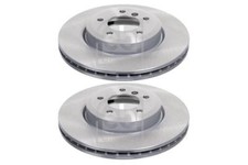 Par de discos de freno delanteros PARA BMW Z4 E86 3.0 06->08 E86 Febi