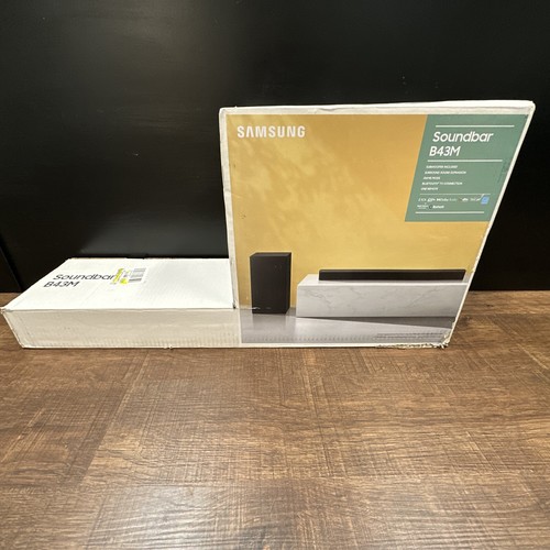 Samsung B43M HWB43M Black Dolby Audio Bluetooth Wireless Subwoofer