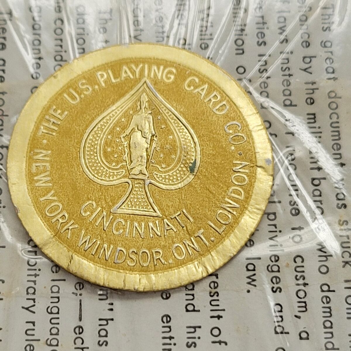 Vintage Magna Carta Playing Cards U.S. Playing Card Co Vintage Magna Carta Playing Cards U.S. Playing Card Co